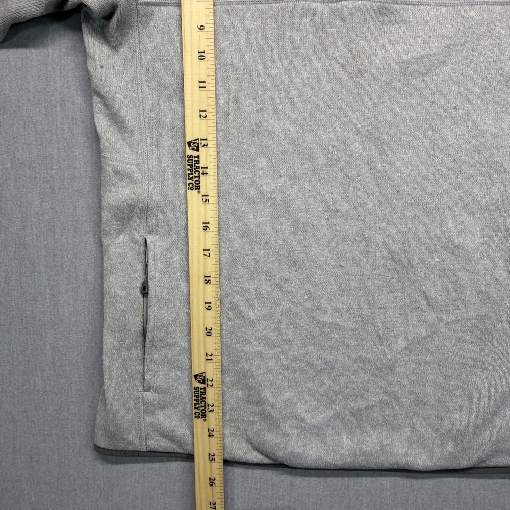 Patagonia Womens Large Gray 1/4 Button Snap Pullover Fleece - Picture 5 of 6